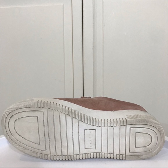 SANDRO Amazing Suede Sneakers Size 9 and 9.5 - Picture 11 of 13